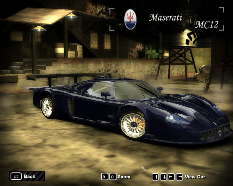 Need For Speed Most Wanted Maserati MC12-GT