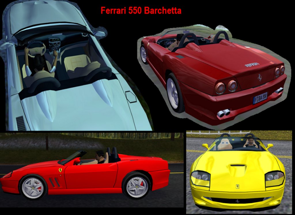 Need For Speed High Stakes Ferrari 550 Barchetta