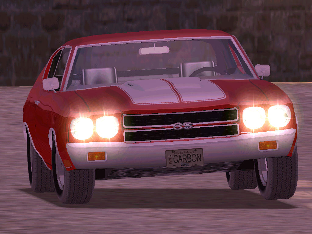 Need For Speed Porsche Unleashed Chevrolet Carbon Chevelle SS454 (1970)