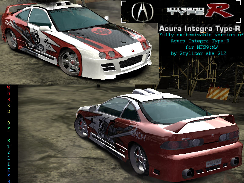 Need For Speed Most Wanted Acura Integra Type-R