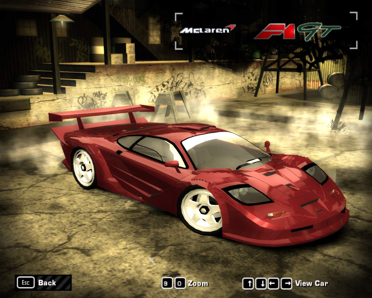 Need For Speed Most Wanted McLaren F1 GT Longtail
