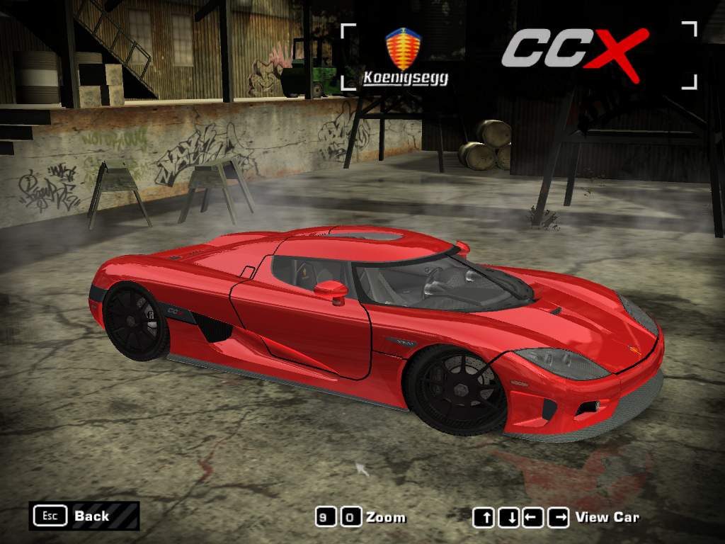 Need For Speed Most Wanted Koenigsegg CCX