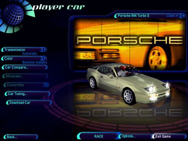 Need For Speed High Stakes Porsche 944 Turbo S