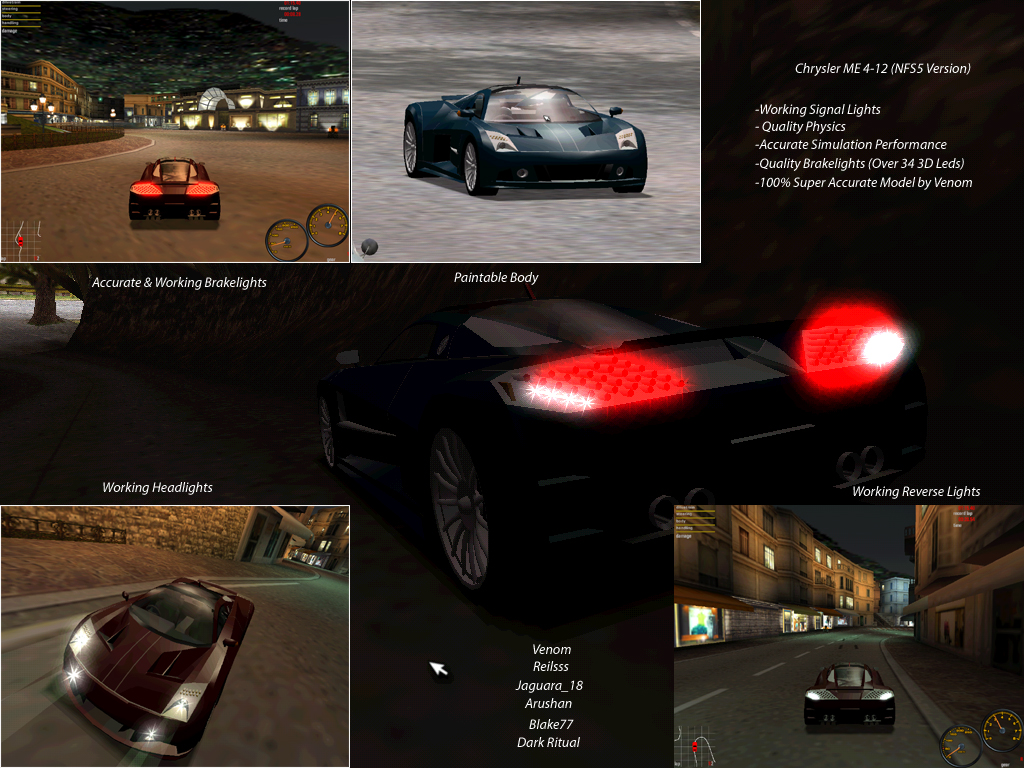 Need For Speed Porsche Unleashed Chrysler ME 4-12