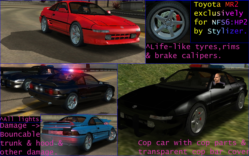 Need For Speed Hot Pursuit 2 Toyota MR2