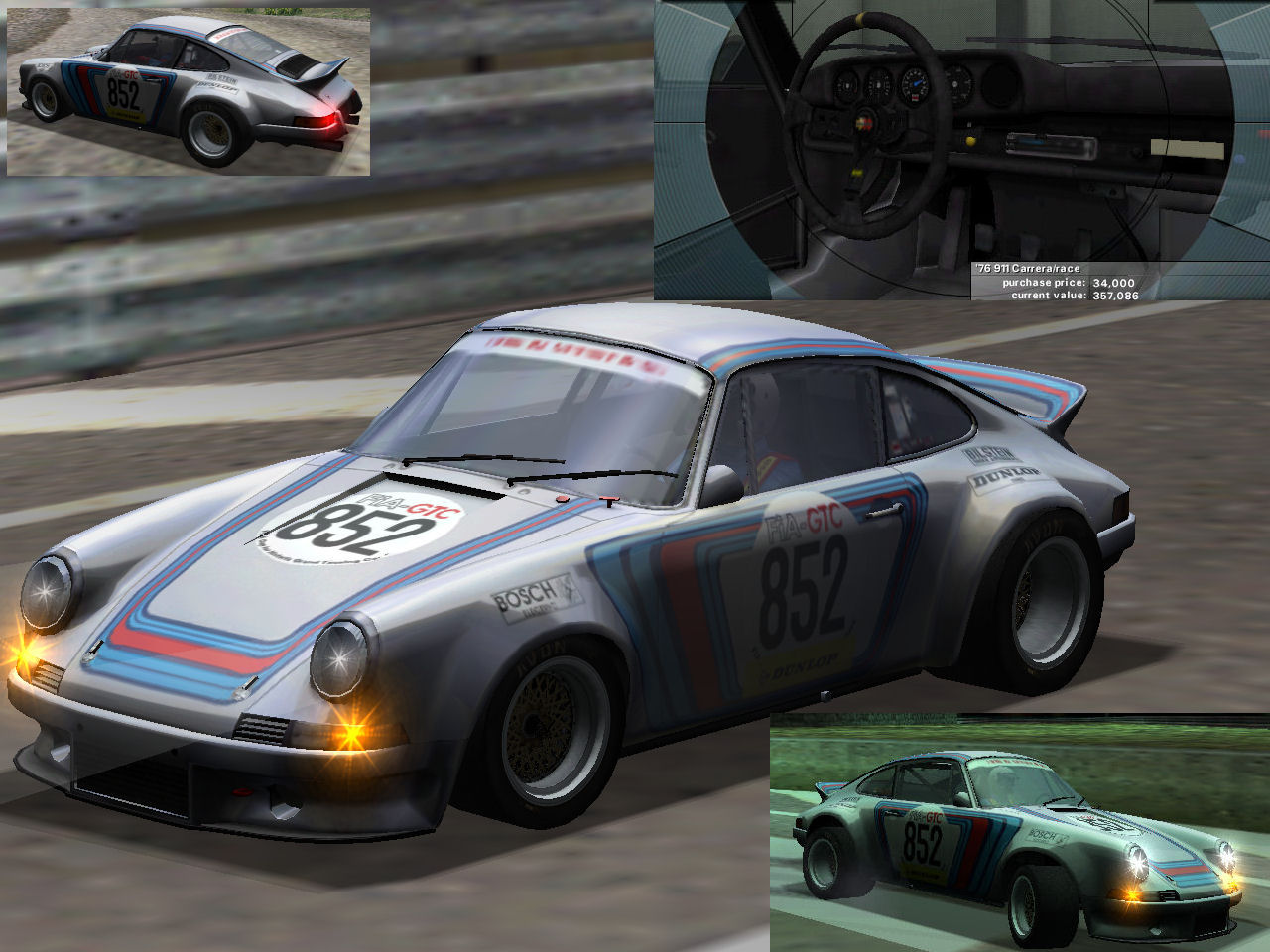 Need For Speed Porsche Unleashed Porsche 911 RSR(1974)