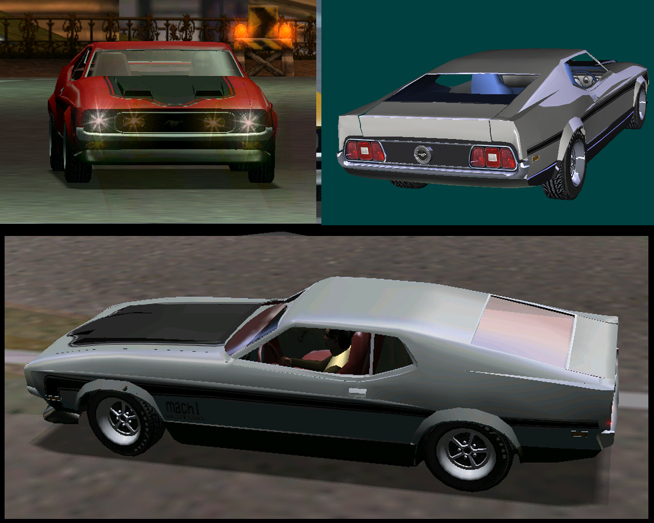 Need For Speed Porsche Unleashed Ford Mustang Mach1