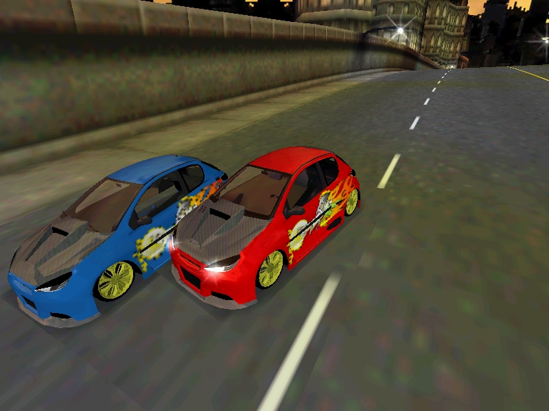 Need For Speed Hot Pursuit Peugeot 206 GTi