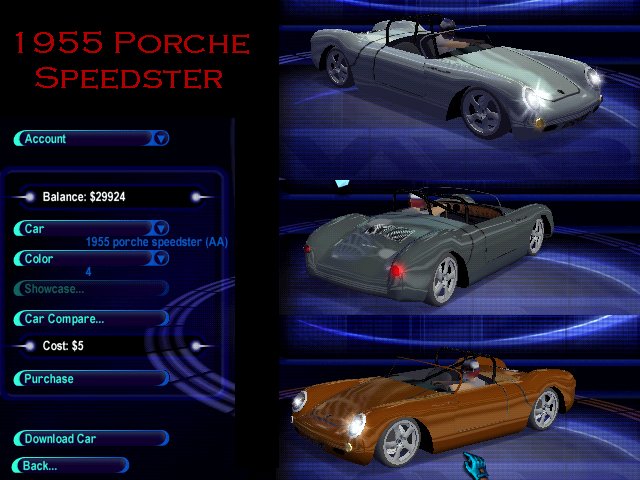 Need For Speed High Stakes Porsche Speedster (1955)