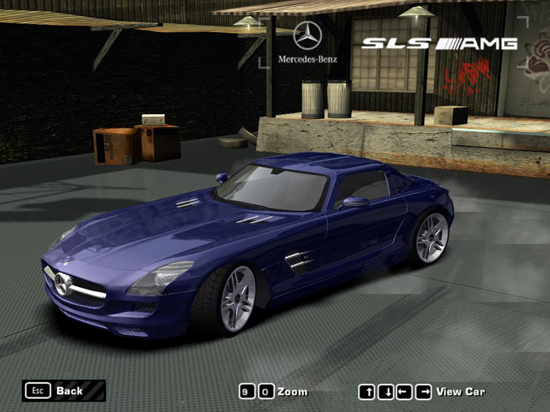 Need For Speed Most Wanted Mercedes Benz SLS AMG///
