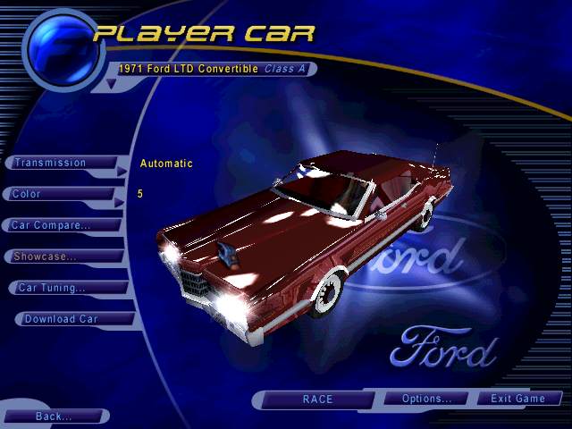 Need For Speed Hot Pursuit Ford  LTD Convertible (1971)