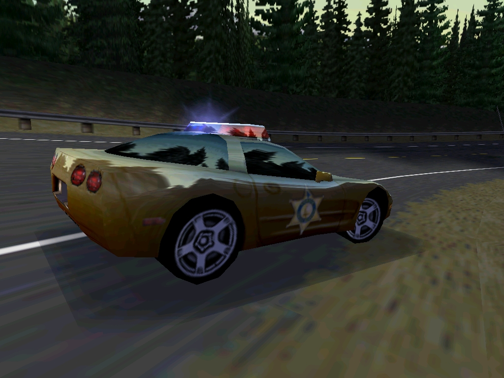 Need For Speed Hot Pursuit Chevrolet Pursuit Corvette Sheriff