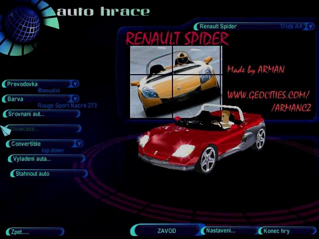 Need For Speed High Stakes Renault Spider