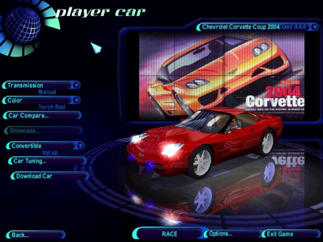 Need For Speed High Stakes Chevrolet Corvette Coup C6 (2004)