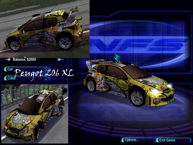 Need For Speed High Stakes Peugeot 206 XL