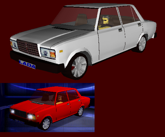 Need For Speed High Stakes Lada 2107 V4