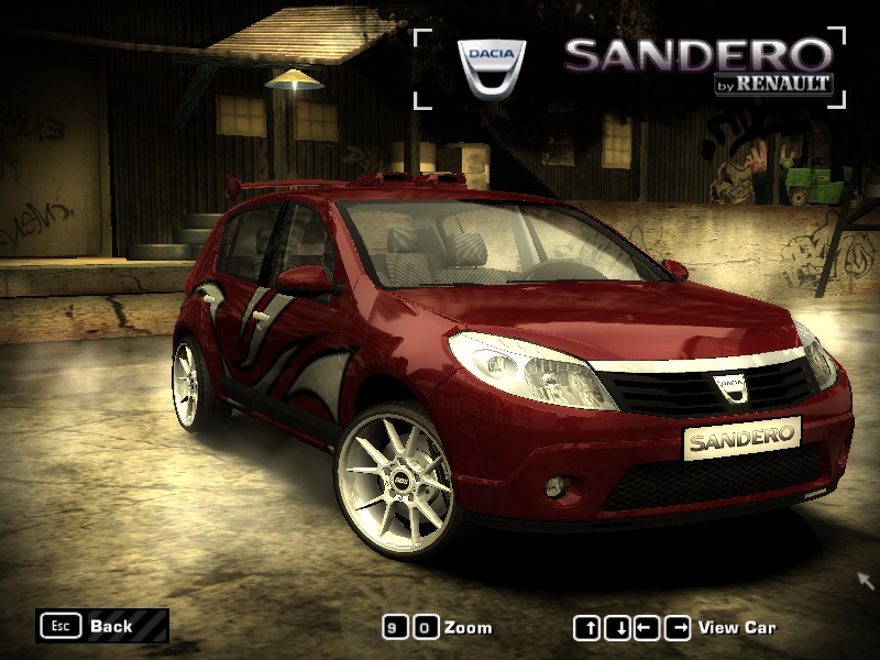 Need For Speed Most Wanted Renault Sandero 1.6 MPI