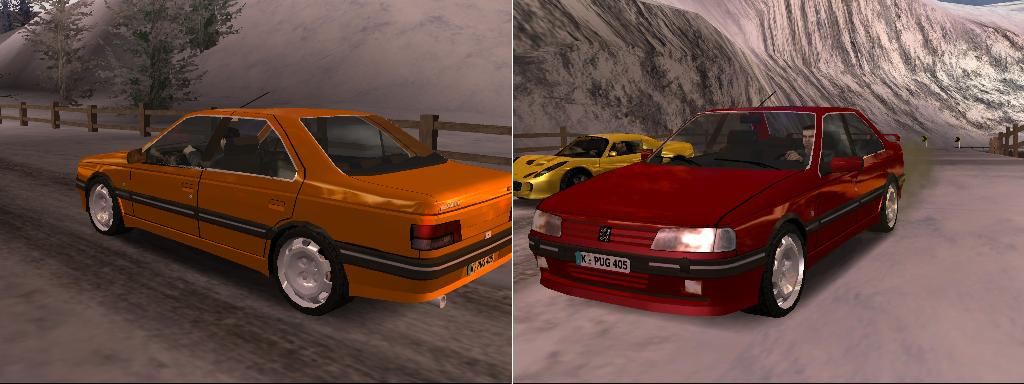 Need For Speed Hot Pursuit 2 Peugeot 405 Mi16x4