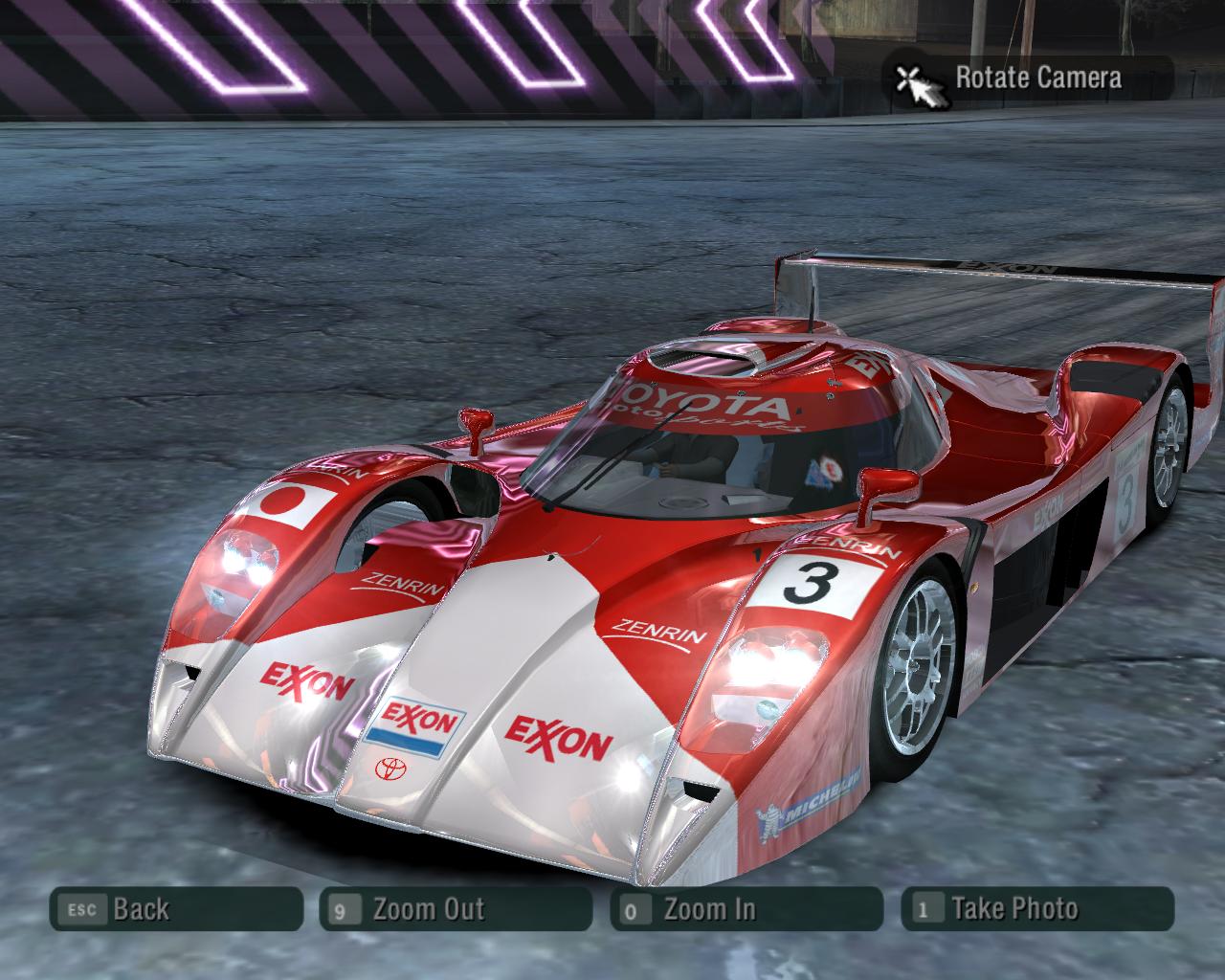 Need For Speed Carbon Toyota GT-1 Prototype (1999)