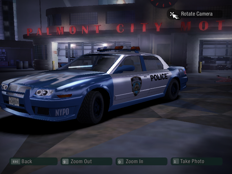 Need For Speed Carbon Fantasy NYPD Police Car Paints V1.0
