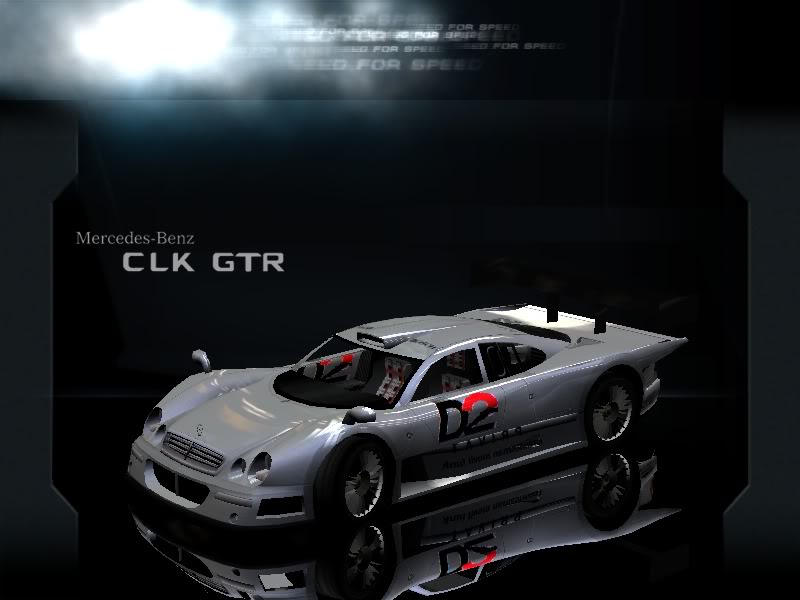 Need For Speed Hot Pursuit 2 Mercedes Benz CLK-GTR D2 PRIVAT and PURSUIT S.I.A.T.