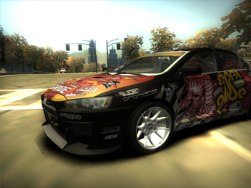 Need For Speed Most Wanted Mitsubishi EVOLUTION X