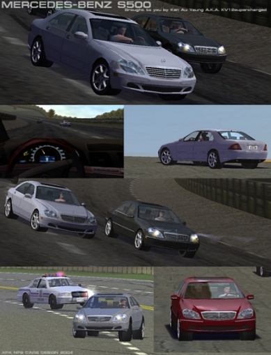 Need For Speed High Stakes Mercedes Benz S500 LWB (W220)