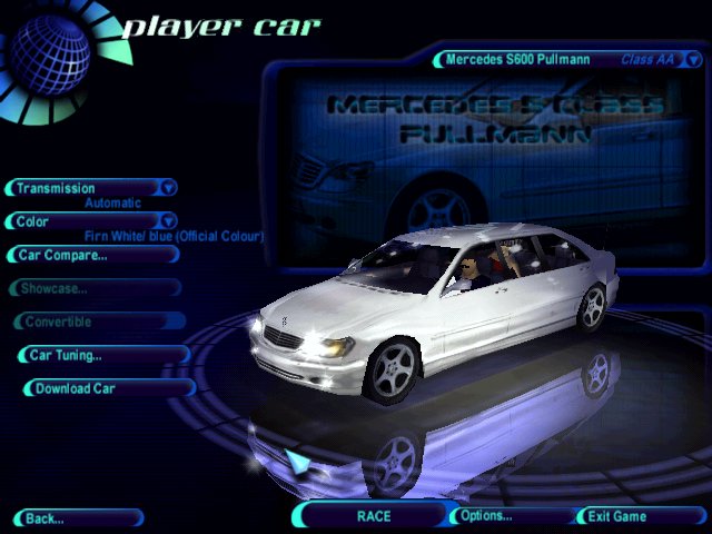 Need For Speed High Stakes Mercedes Benz S600 Pullman