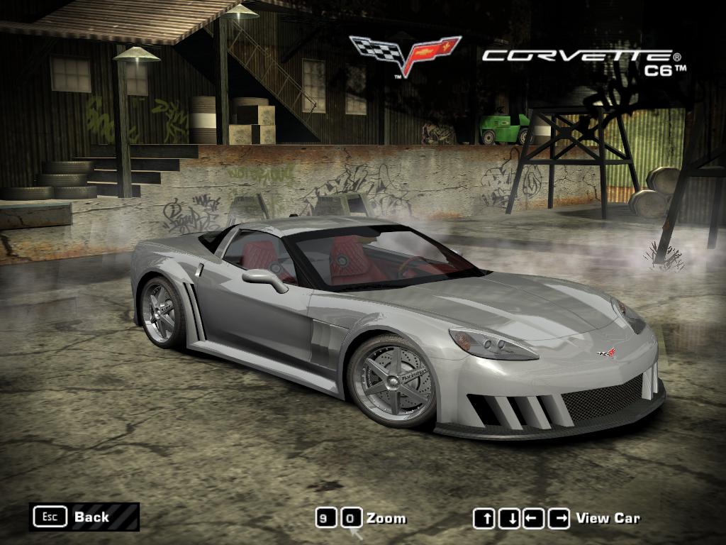 Need For Speed Most Wanted Chevrolet Corvette C6 (500+ km/h).