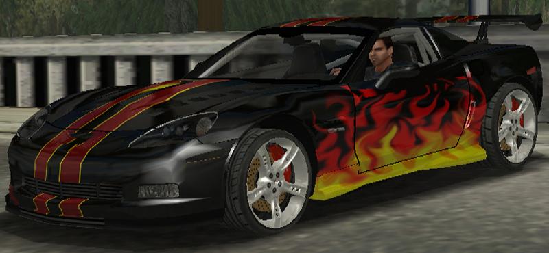 Need For Speed Hot Pursuit 2 Chevrolet Z06 Redline Reskin