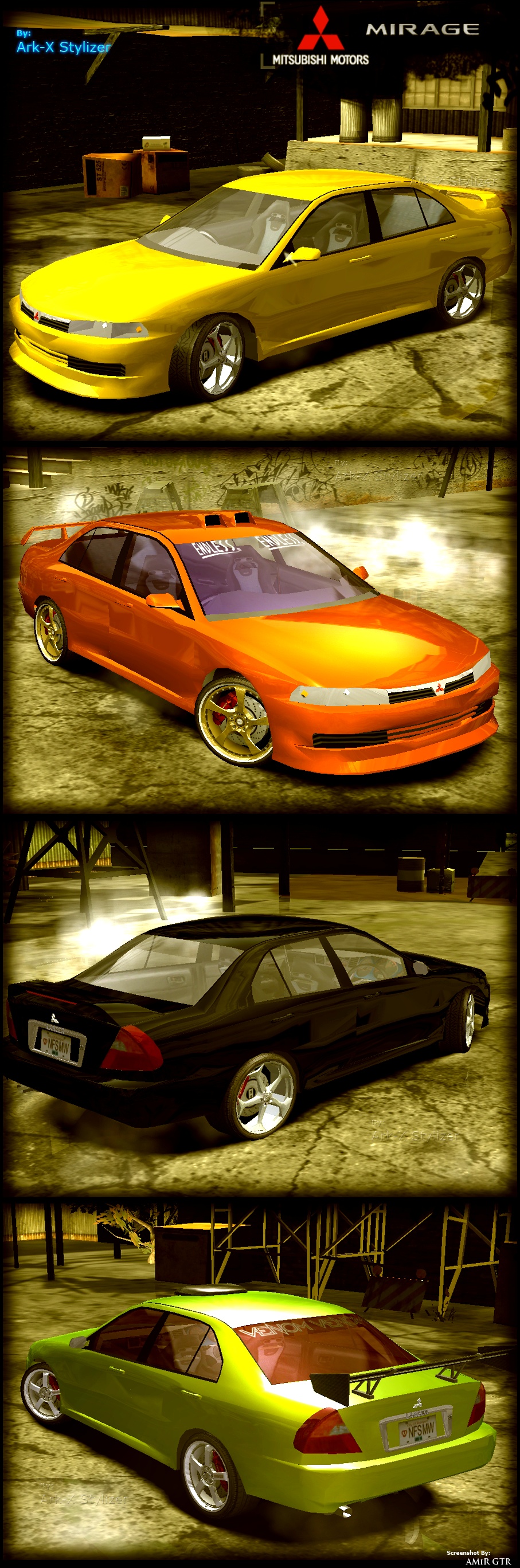 Need For Speed Most Wanted Mitsubishi Lancer (Mirage)