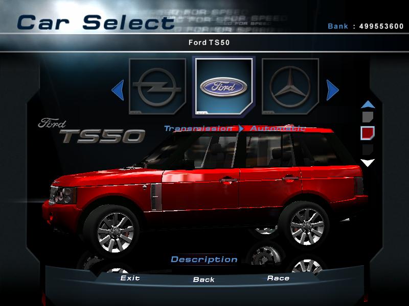 Need For Speed Hot Pursuit 2 Land Rover Range Rover Supercharged (2008)