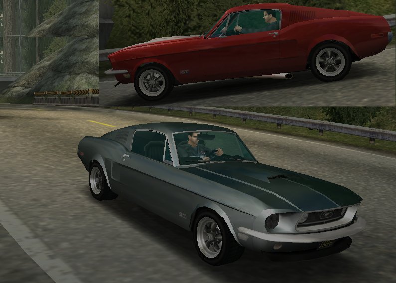 Need For Speed Hot Pursuit 2 Ford Mustang GT (1968)
