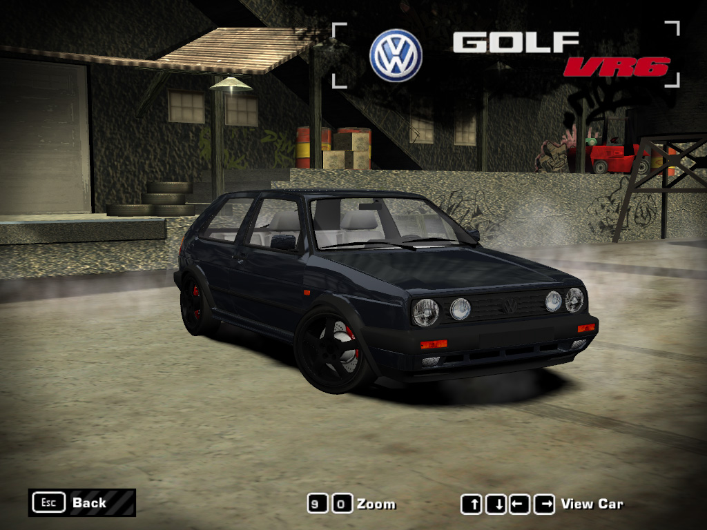 Need For Speed Most Wanted Volkswagen Golf VR6 (MkII)