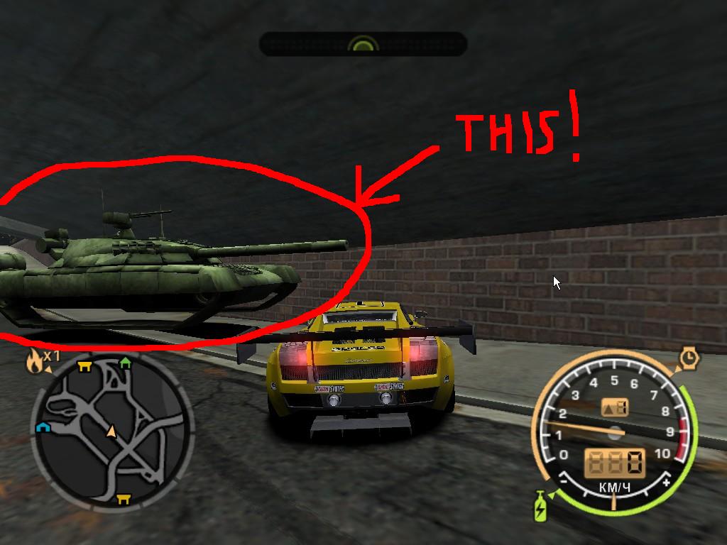 Need For Speed Most Wanted Cord Tank T80