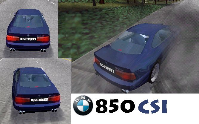 Need For Speed High Stakes BMW 850 CSi