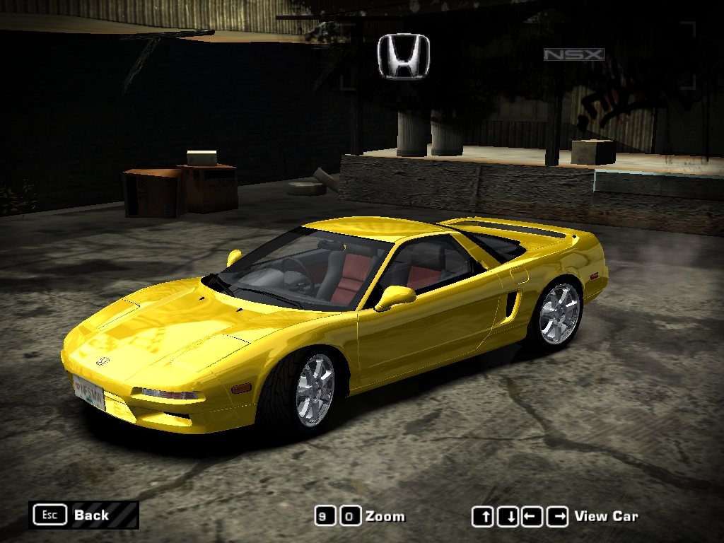 Need For Speed Most Wanted Honda NSX Type-R