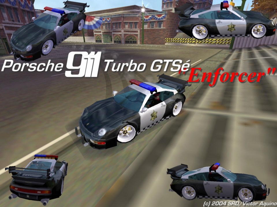 Need For Speed Hot Pursuit Porsche 911 Turbo GTSÃ© Pursuit "Enforcer"