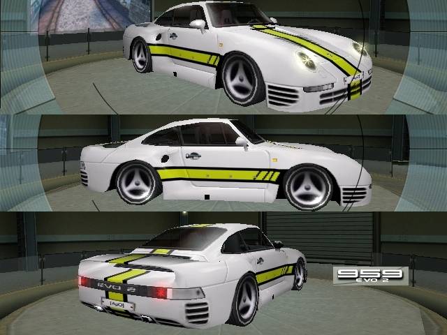 Need For Speed Porsche Unleashed Porsche --EVO 2 PACK-- 959 Coupe
