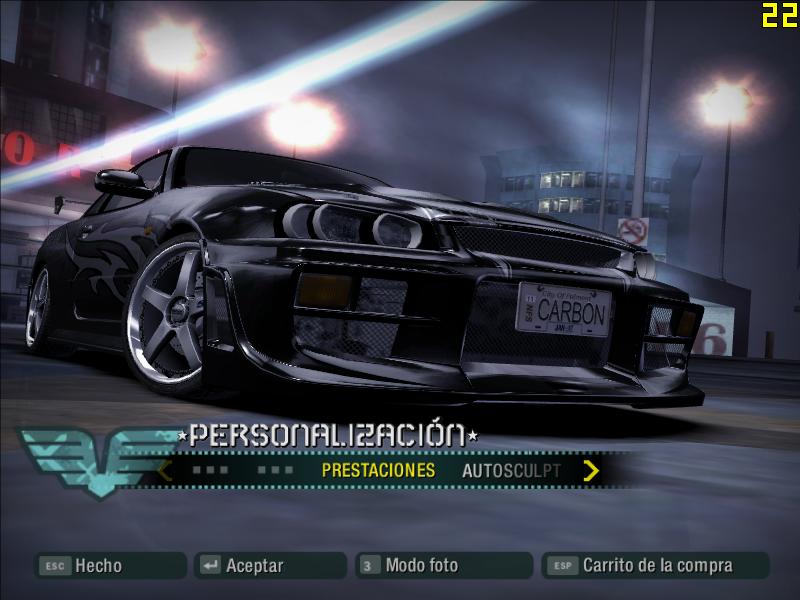 Need For Speed Carbon Nissan Skyline R34 GT-R