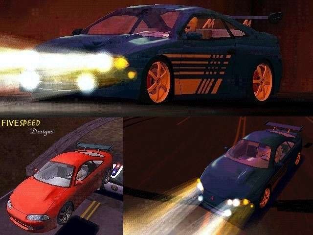 Need For Speed High Stakes Mitsubishi Eclipse RS '95 Custom