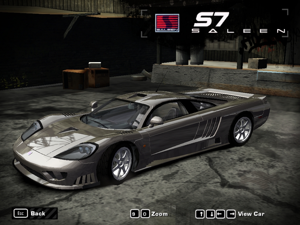 Need For Speed Most Wanted Saleen S7 Twin-Turbo (2005)