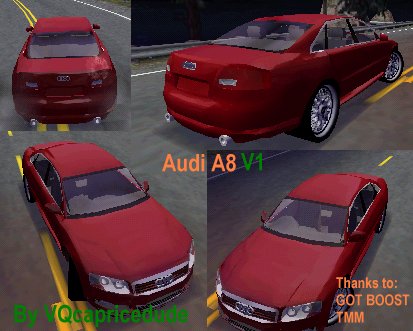 Need For Speed High Stakes Audi A8 Mk3