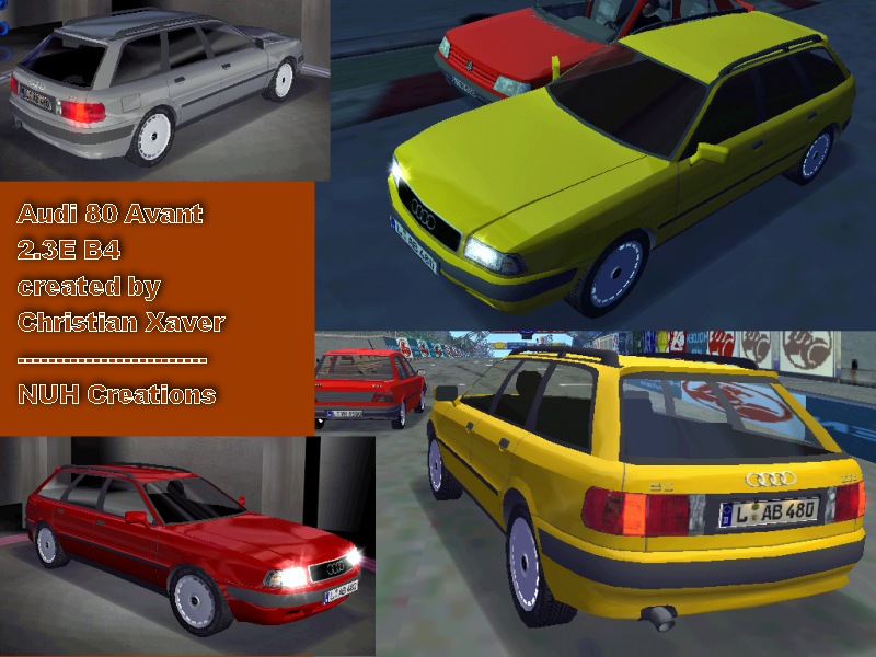 Need For Speed High Stakes Audi 80 Avant 2.3E