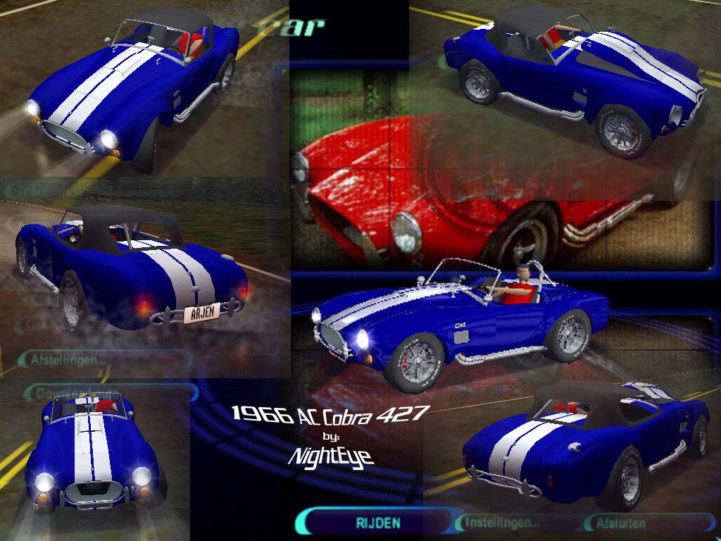 Need For Speed High Stakes AC Cobra 427 (1966)