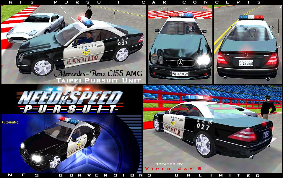 Need For Speed Hot Pursuit Mercedes Benz CL55 AMG - Taipei Pursuit