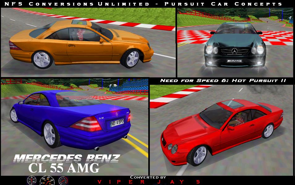 Need For Speed Hot Pursuit Mercedes Benz CL 55 AMG (NFS 6)