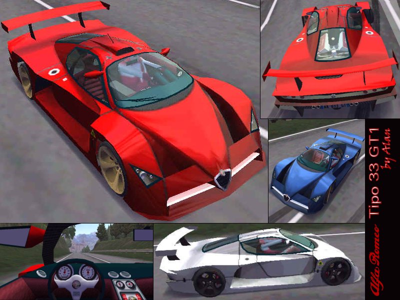 Need For Speed High Stakes Alfa Romeo Tipo 33 GT1