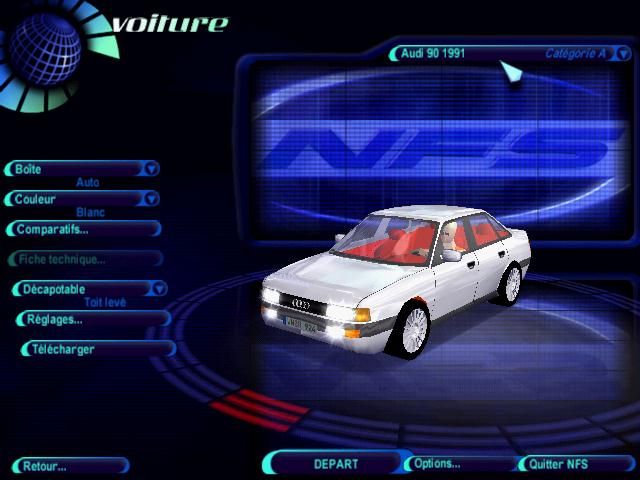 Need For Speed High Stakes Audi 90 (1991)