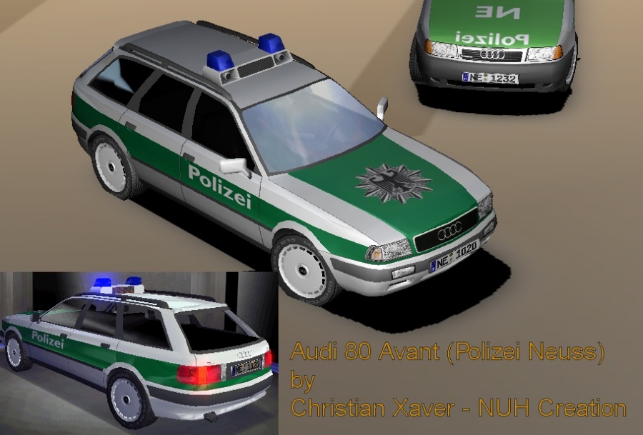 Need For Speed High Stakes Audi 80 Avant Polizei